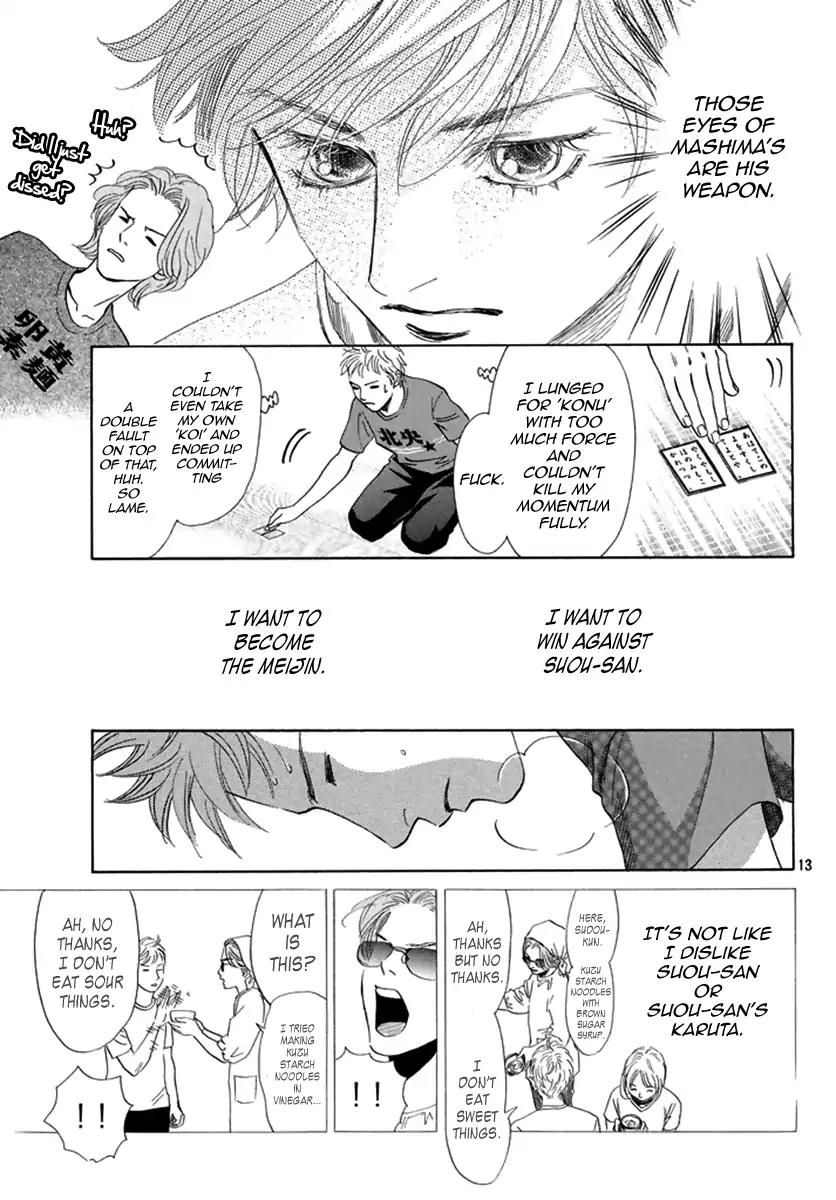 Chihayafuru Chapter 189 page 13 - Chapter 189