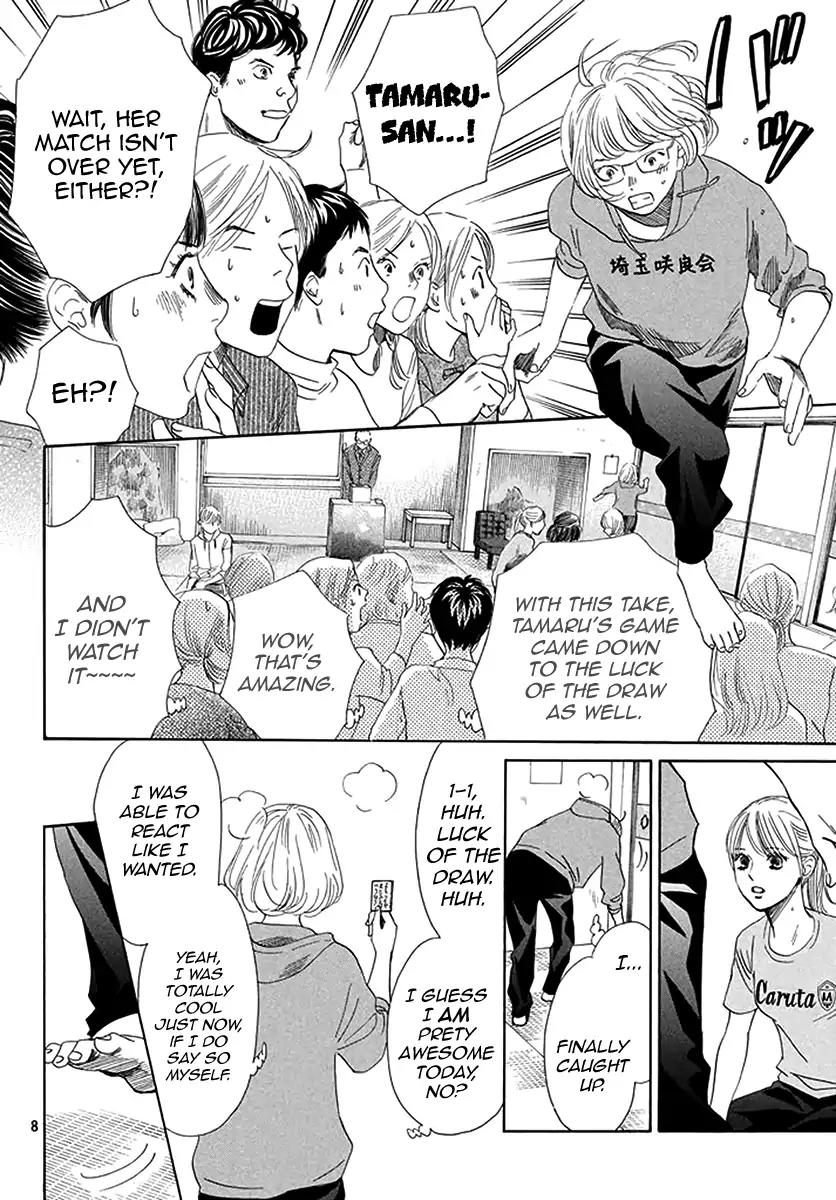 Chihayafuru Chapter 190 page 8 - Chapter 190