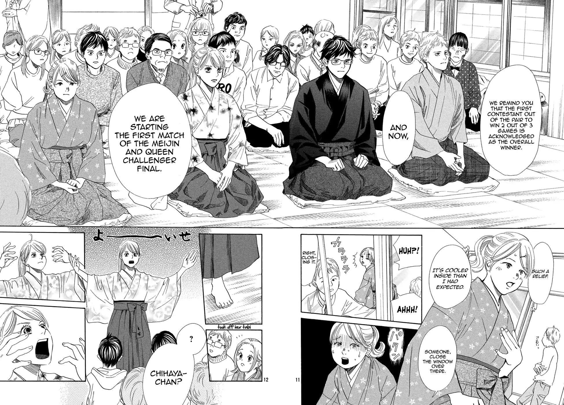 Chihayafuru Chapter 194 page 11 - Chapter 194