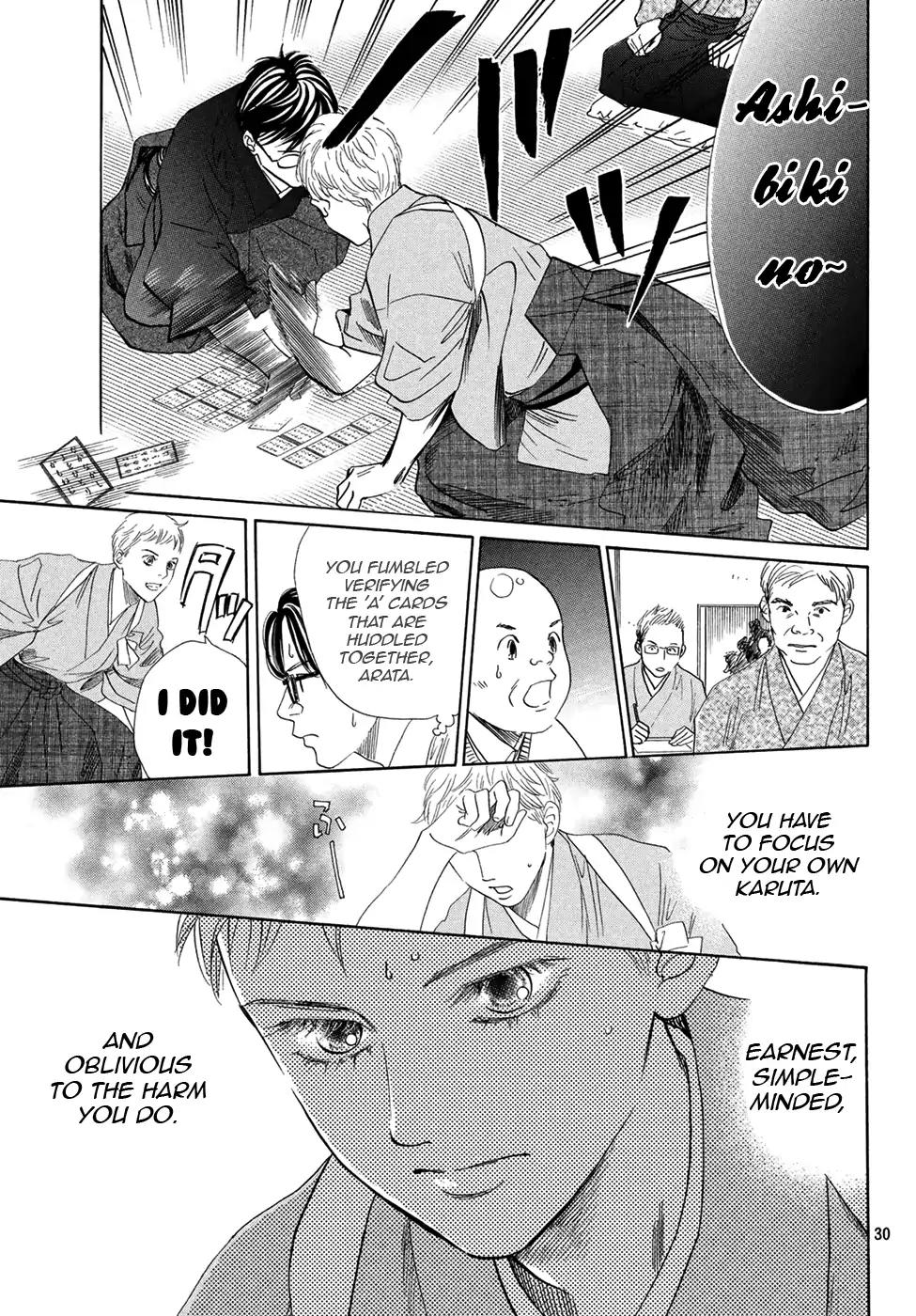 Chihayafuru Chapter 194 page 28 - Chapter 194
