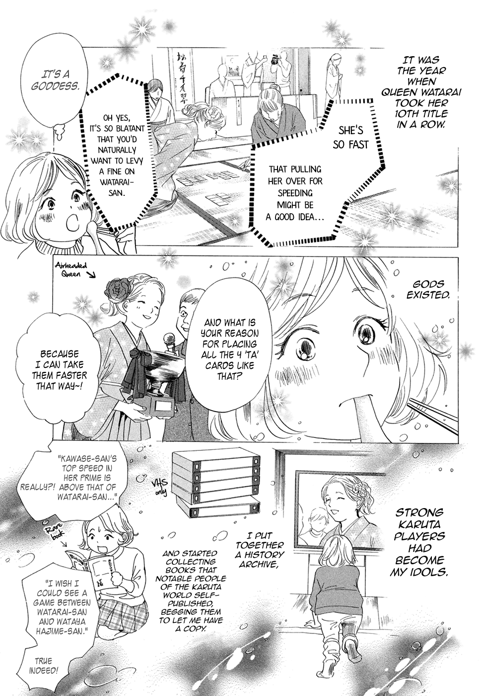 Chihayafuru Chapter 195 page 12 - Chapter 195