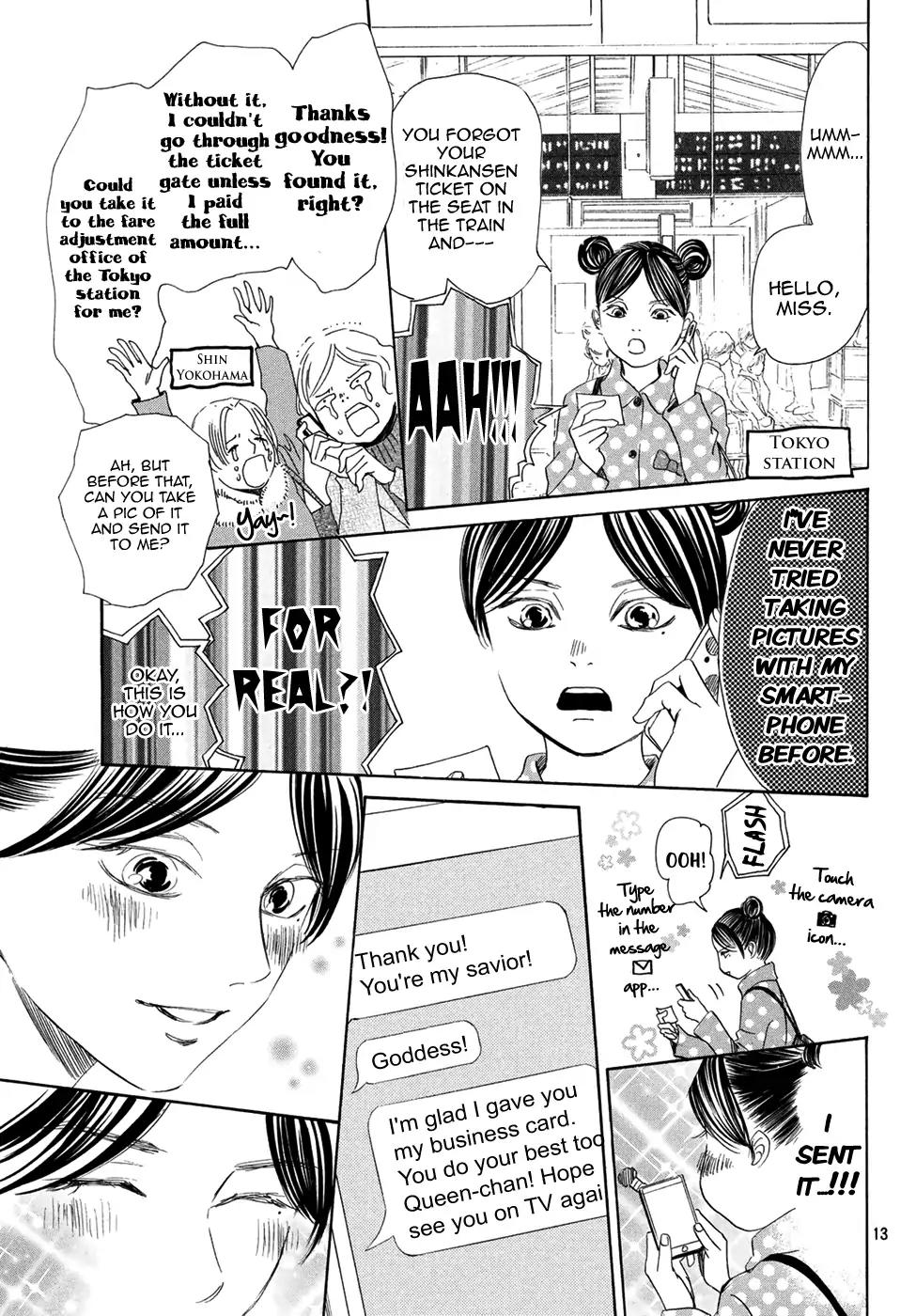 Chihayafuru Chapter 196 page 13 - Chapter 196