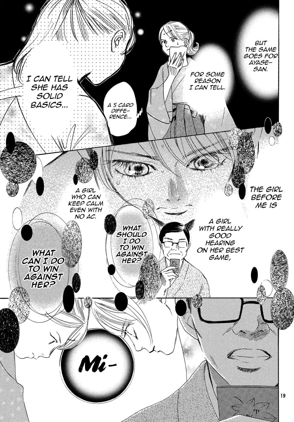 Chihayafuru Chapter 196 page 19 - Chapter 196