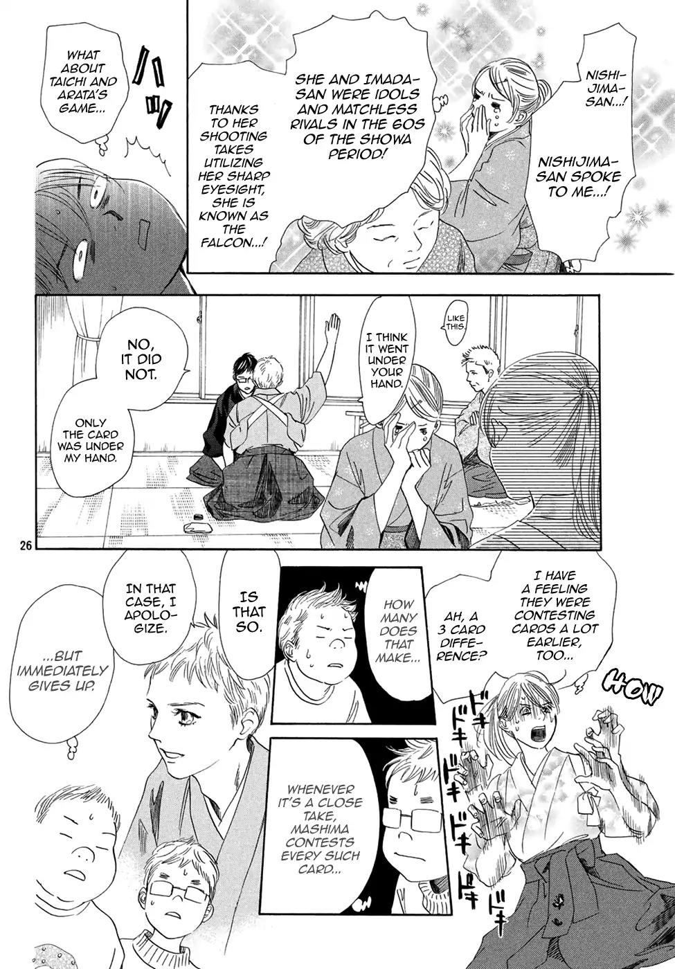 Chihayafuru Chapter 196 page 26 - Chapter 196