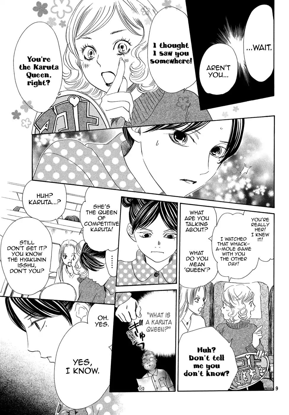 Chihayafuru Chapter 196 page 9 - Chapter 196