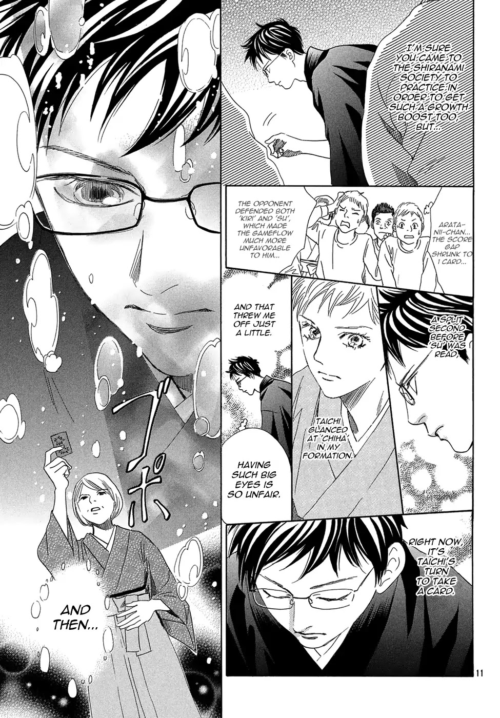 Chihayafuru Chapter 200 page 11 - Chapter 200