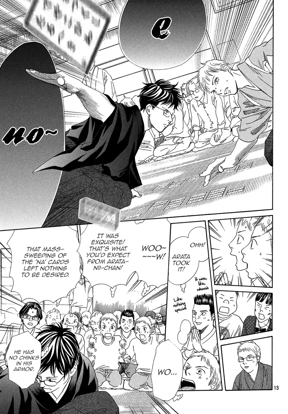Chihayafuru Chapter 200 page 13 - Chapter 200