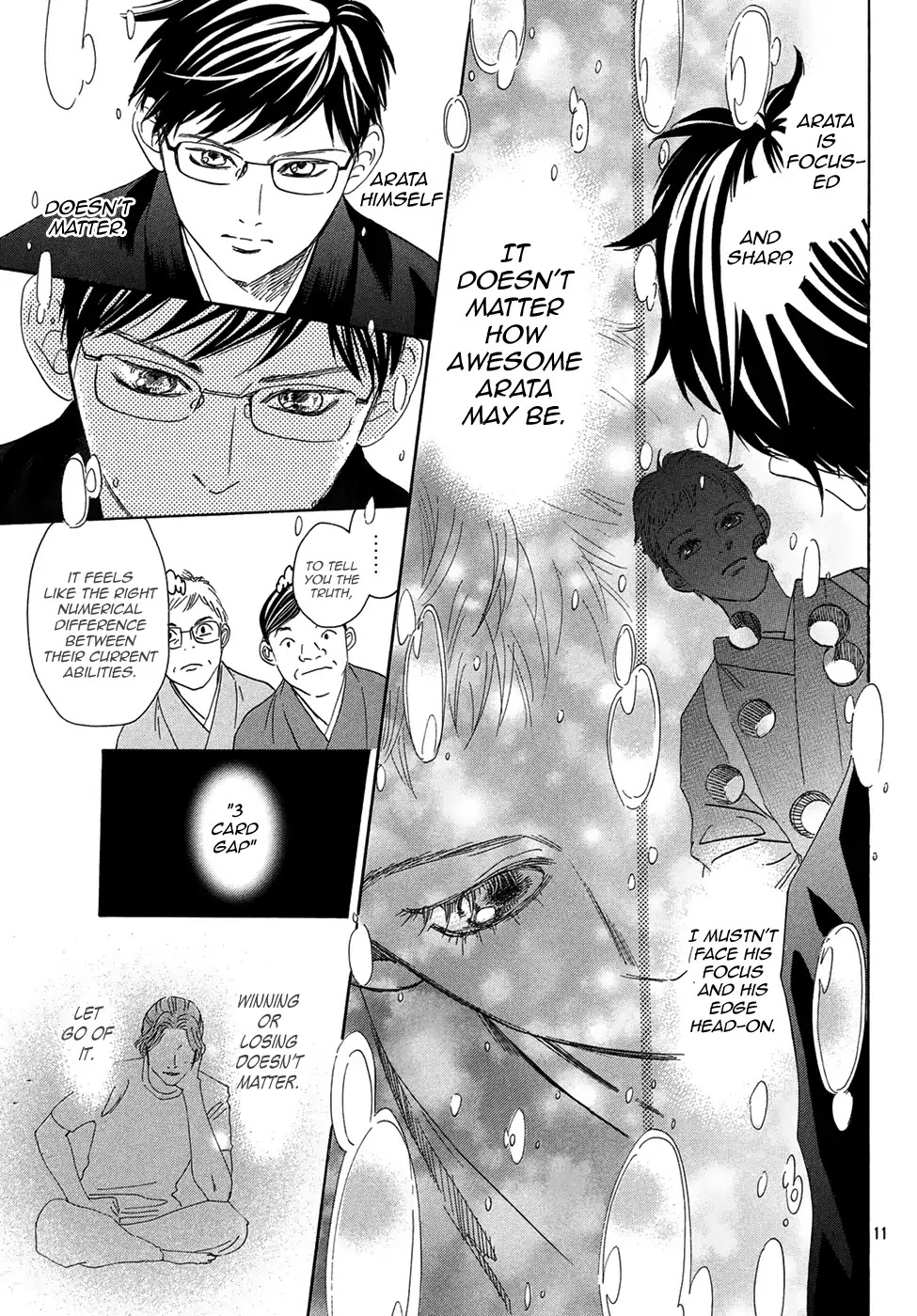 Chihayafuru Chapter 201 page 11 - Chapter 201
