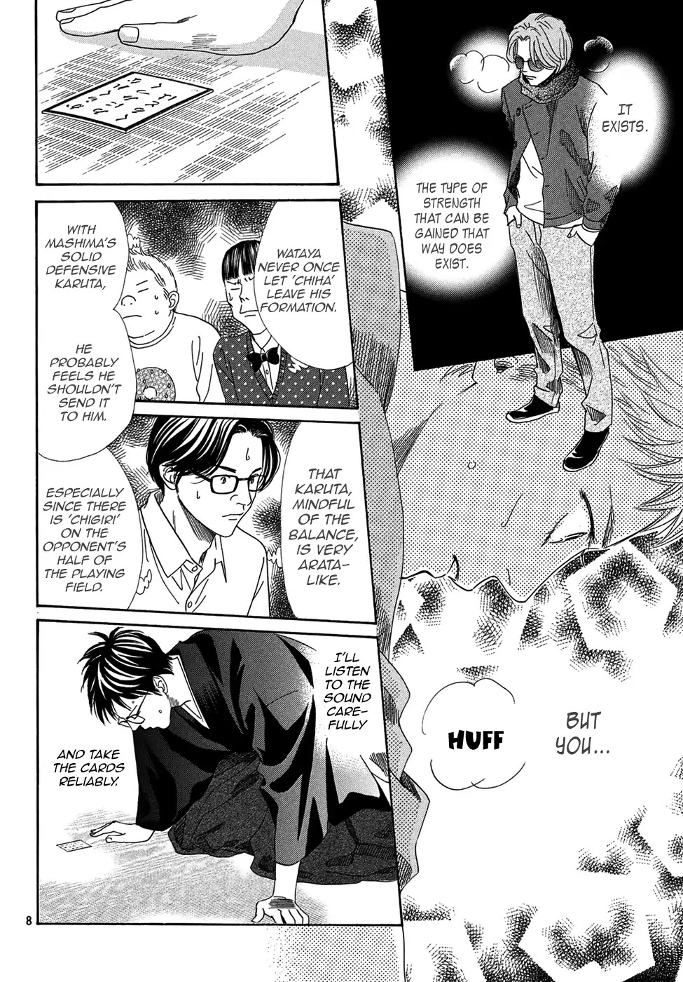 Chihayafuru Chapter 202 page 8 - Chapter 202