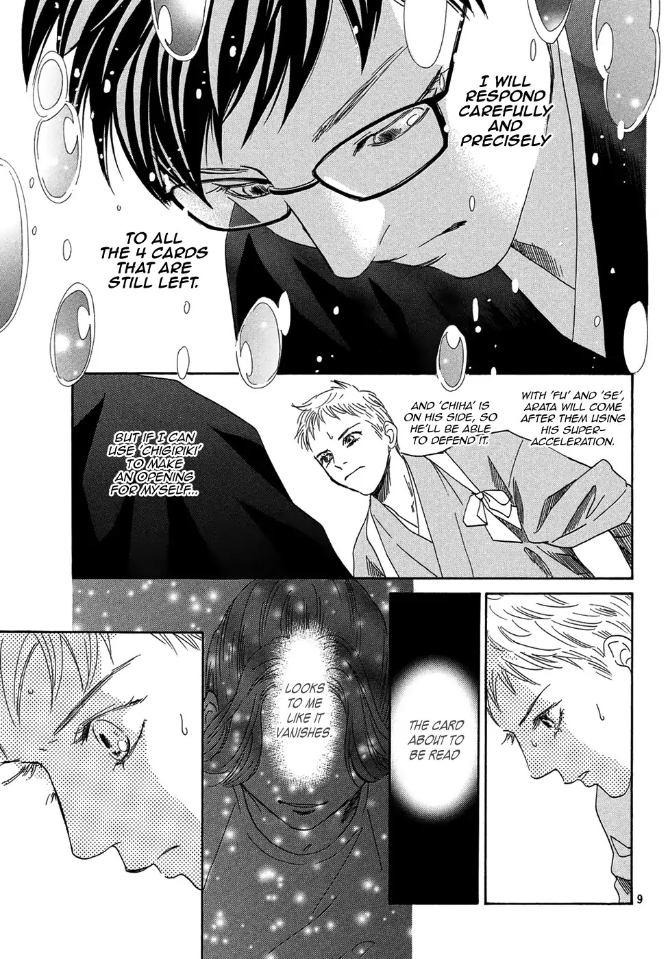 Chihayafuru Chapter 202 page 9 - Chapter 202