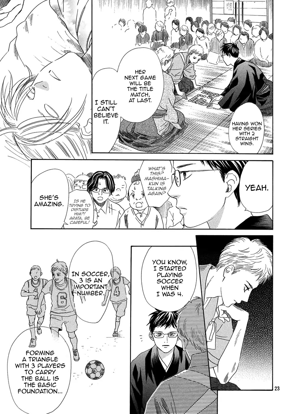Chihayafuru Chapter 203 page 22 - Chapter 203