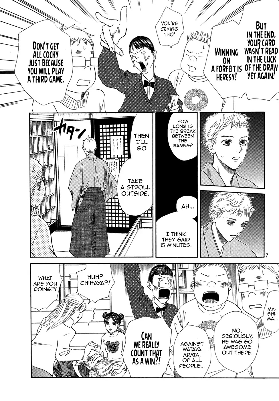 Chihayafuru Chapter 203 page 6 - Chapter 203