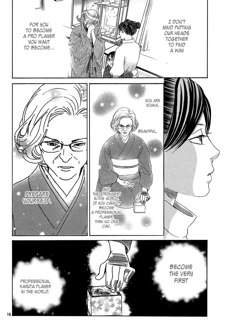Chihayafuru Chapter 204 page 16 - Chapter 204