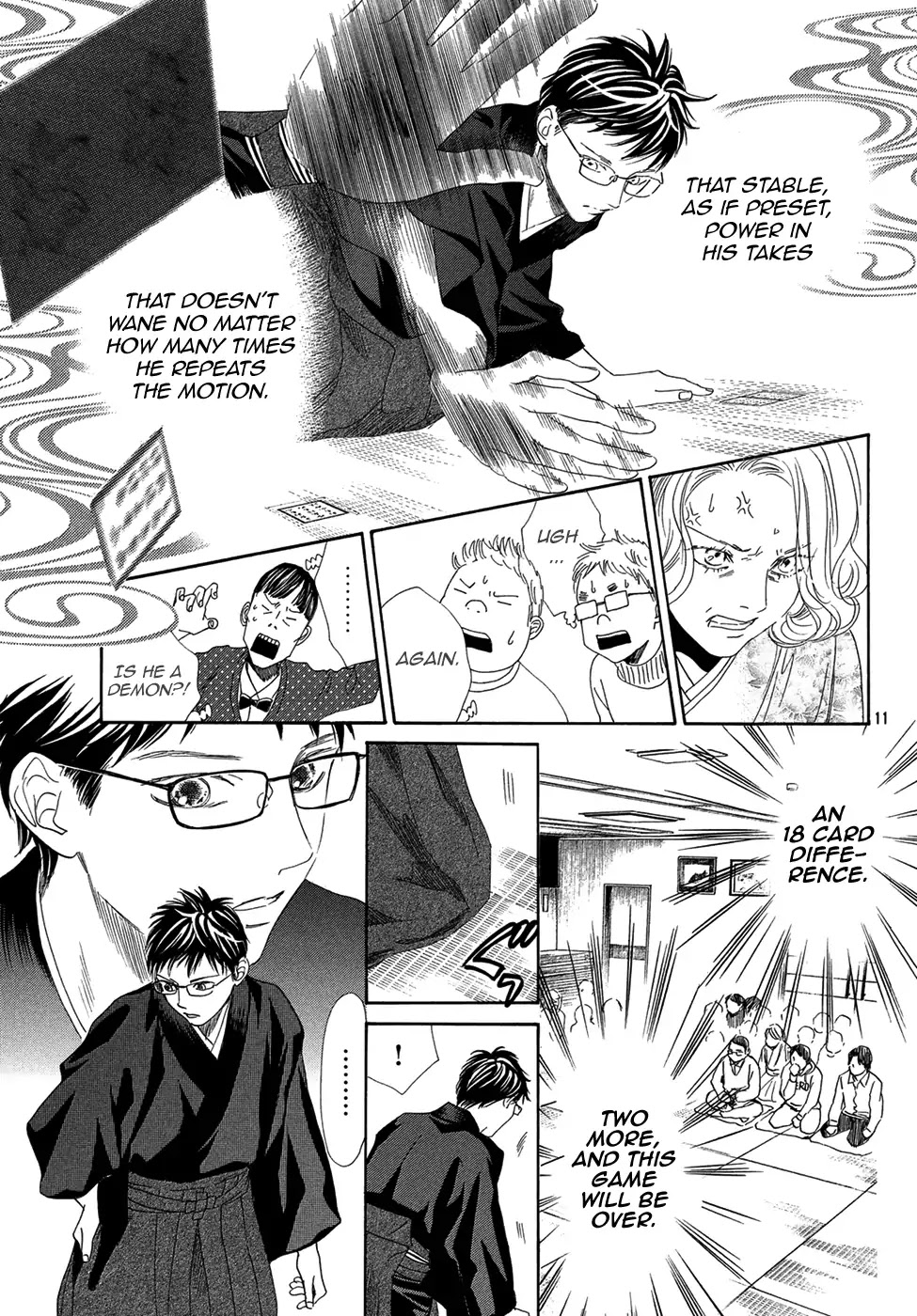 Chihayafuru Chapter 205 page 11 - Chapter 205