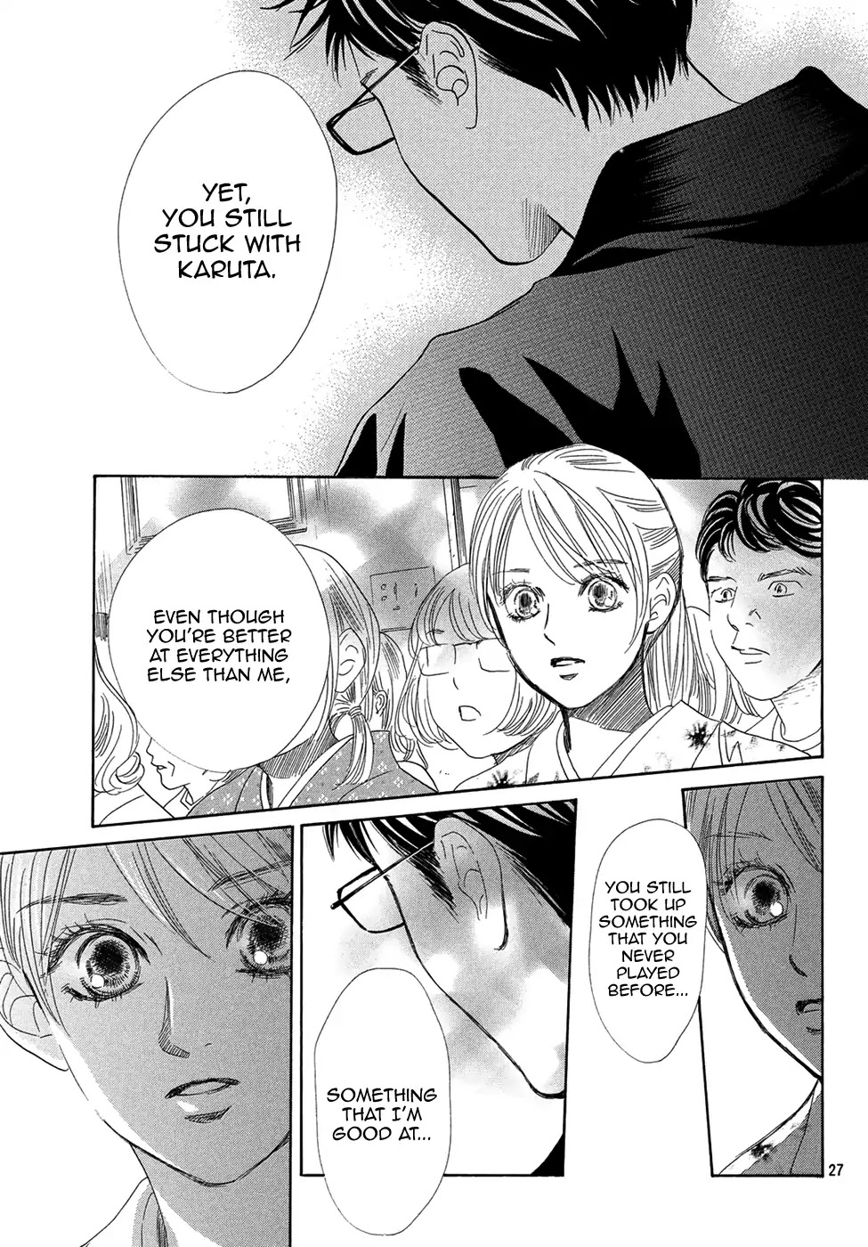 Chihayafuru Chapter 205 page 26 - Chapter 205