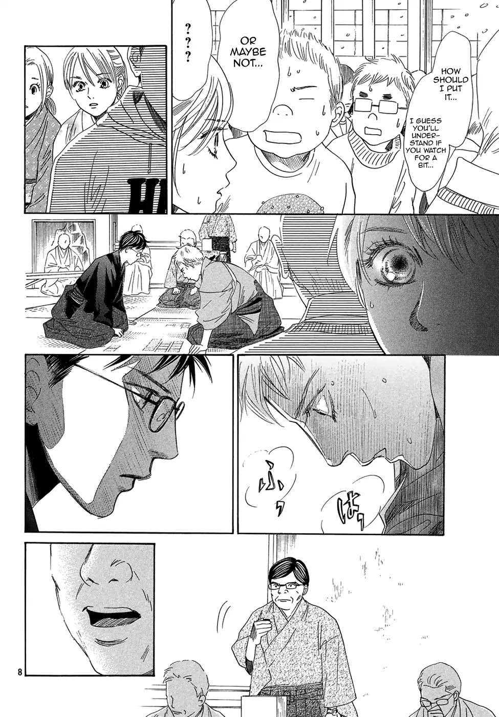Chihayafuru Chapter 205 page 8 - Chapter 205