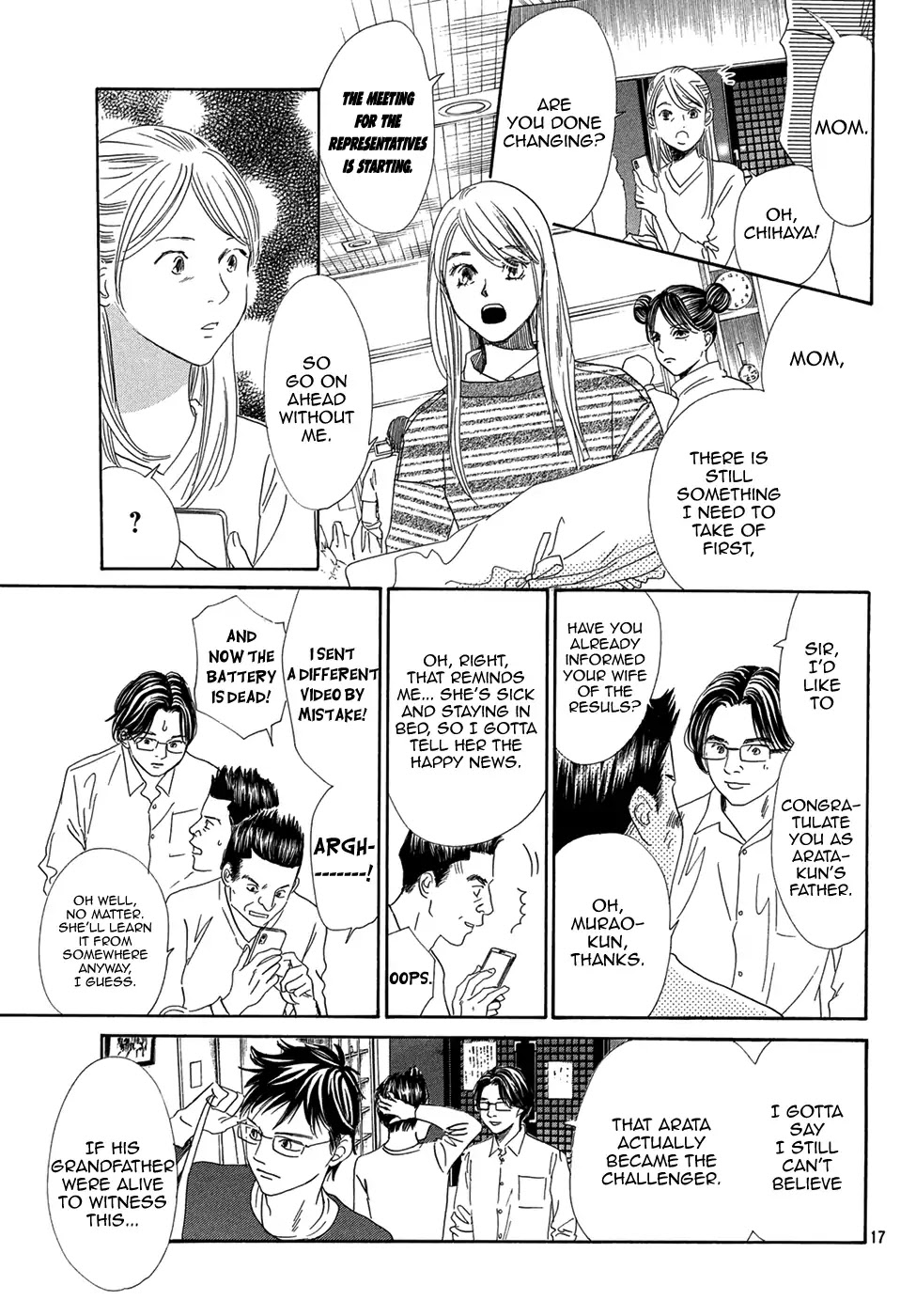 Chihayafuru Chapter 206 page 15 - Chapter 206