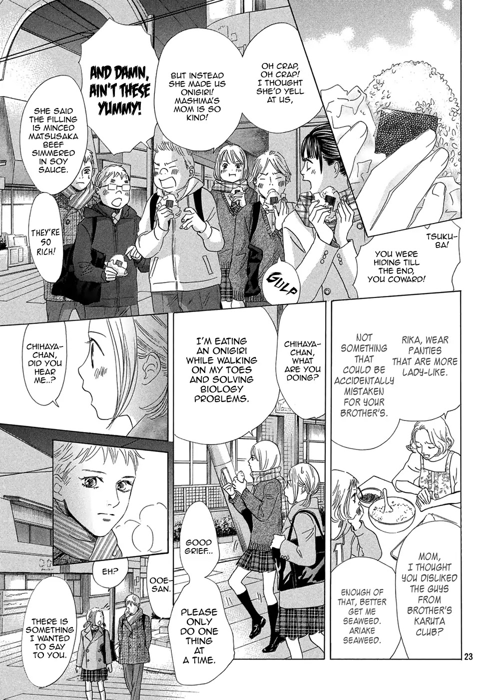 Chihayafuru Chapter 207 page 24 - Chapter 207