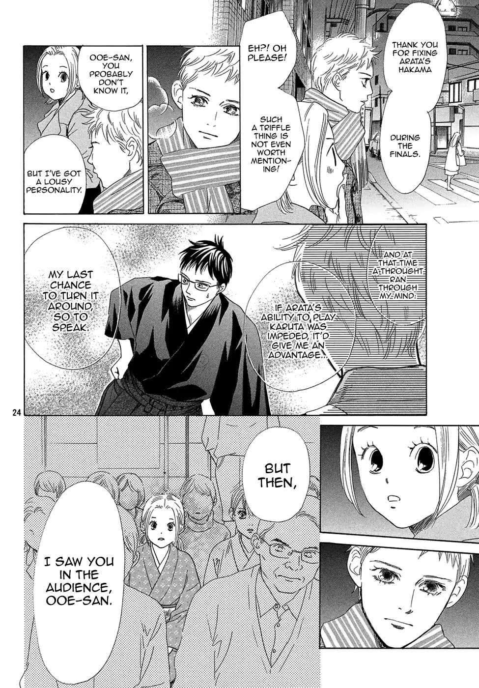 Chihayafuru Chapter 207 page 25 - Chapter 207