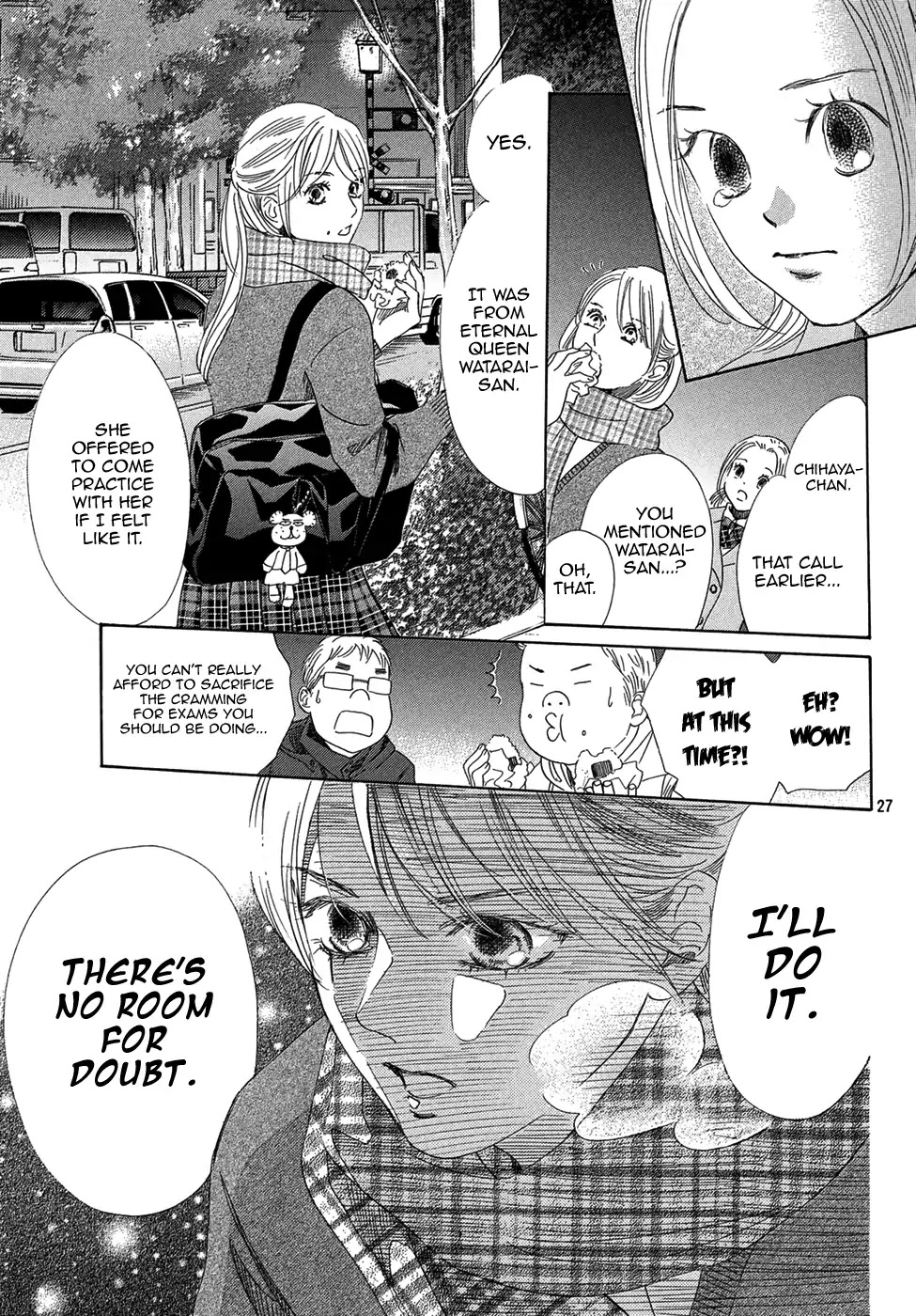 Chihayafuru Chapter 207 page 28 - Chapter 207