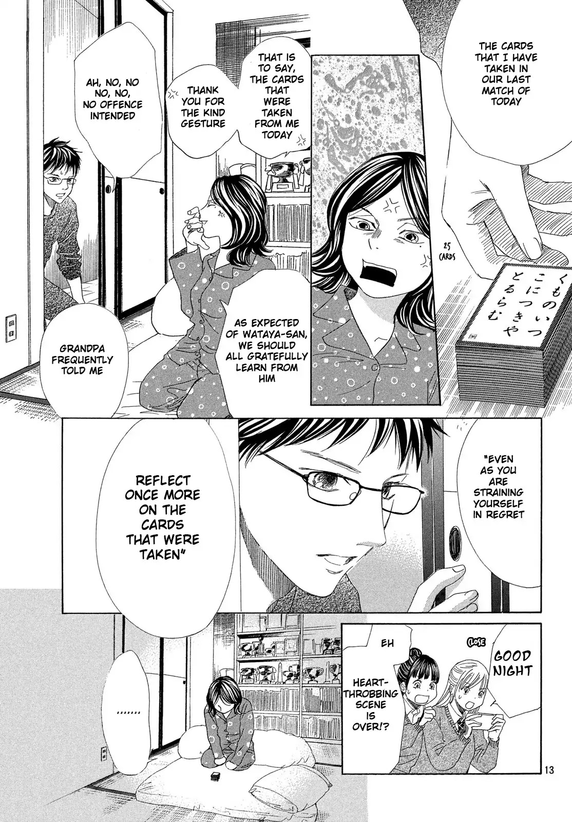 Chihayafuru Chapter 209 page 14 - Chapter 209