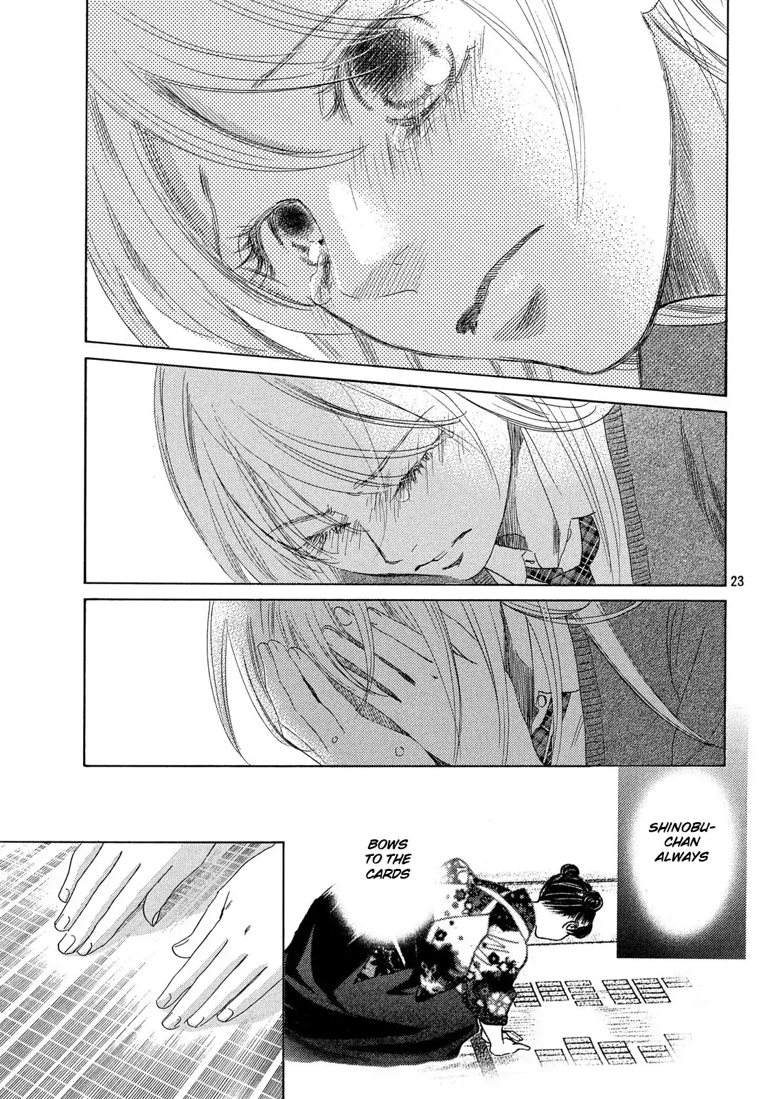 Chihayafuru Chapter 209 page 23 - Chapter 209