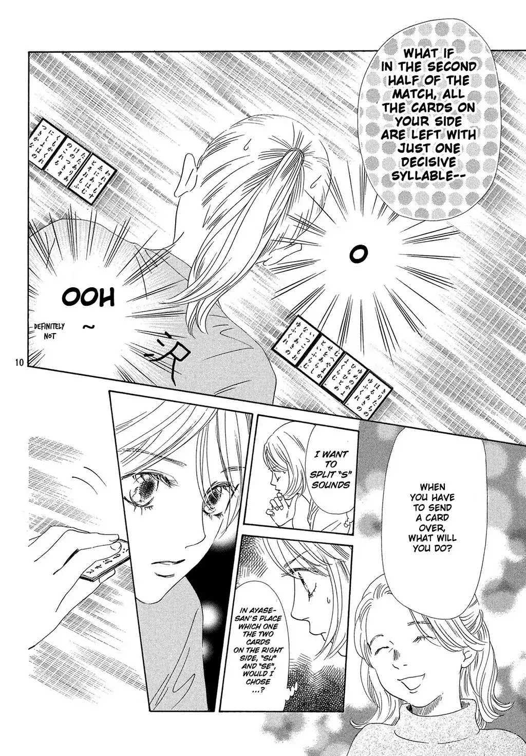 Chihayafuru Chapter 212 page 10 - Chapter 212