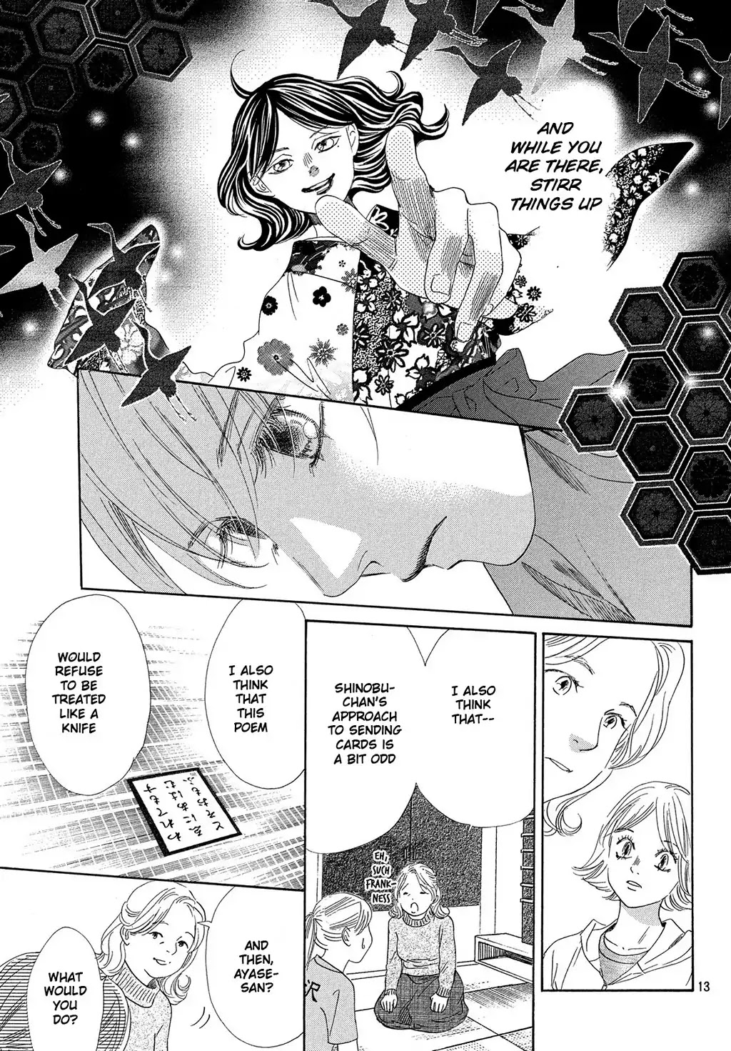 Chihayafuru Chapter 212 page 13 - Chapter 212