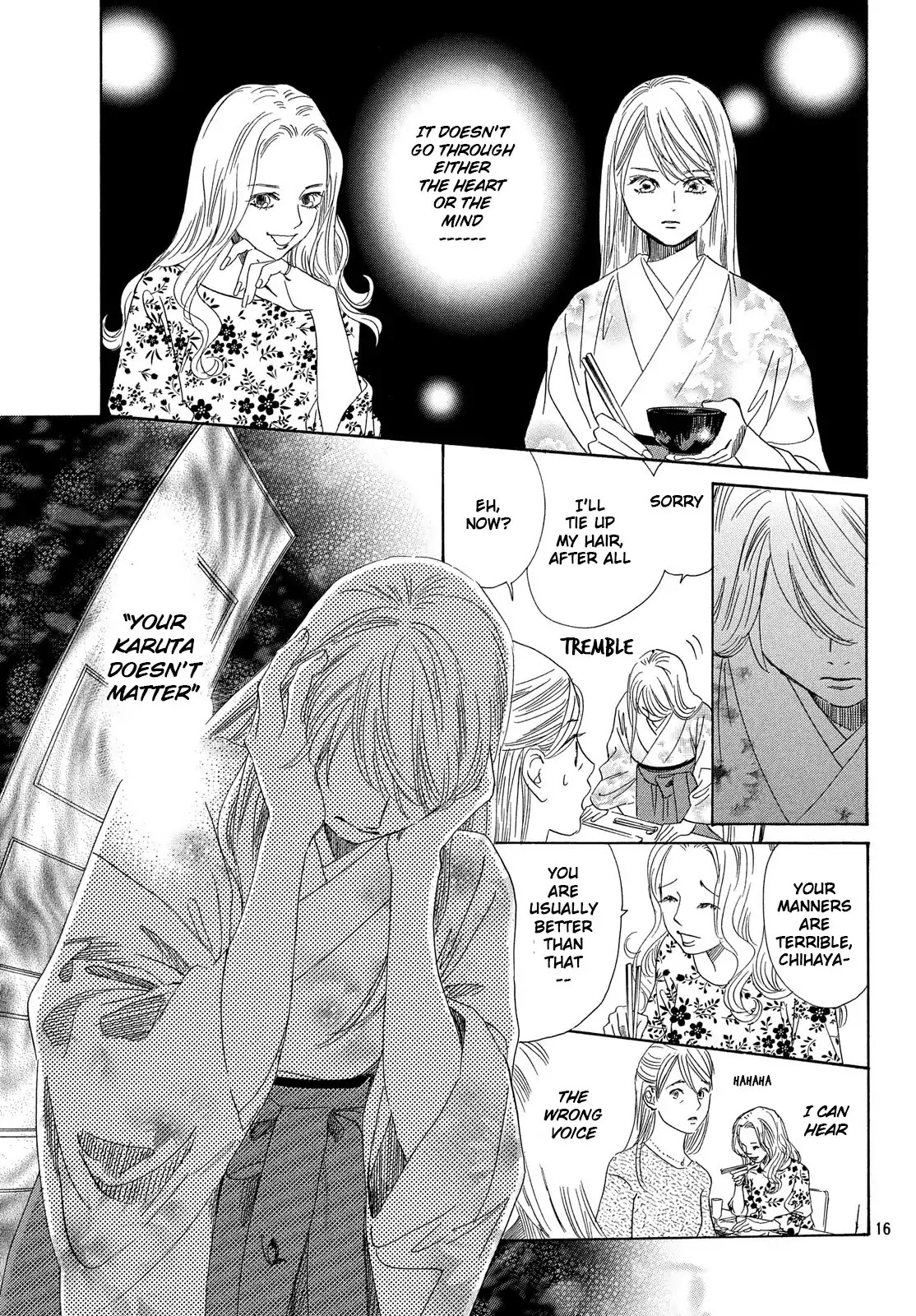 Chihayafuru Chapter 213 page 17 - Chapter 213