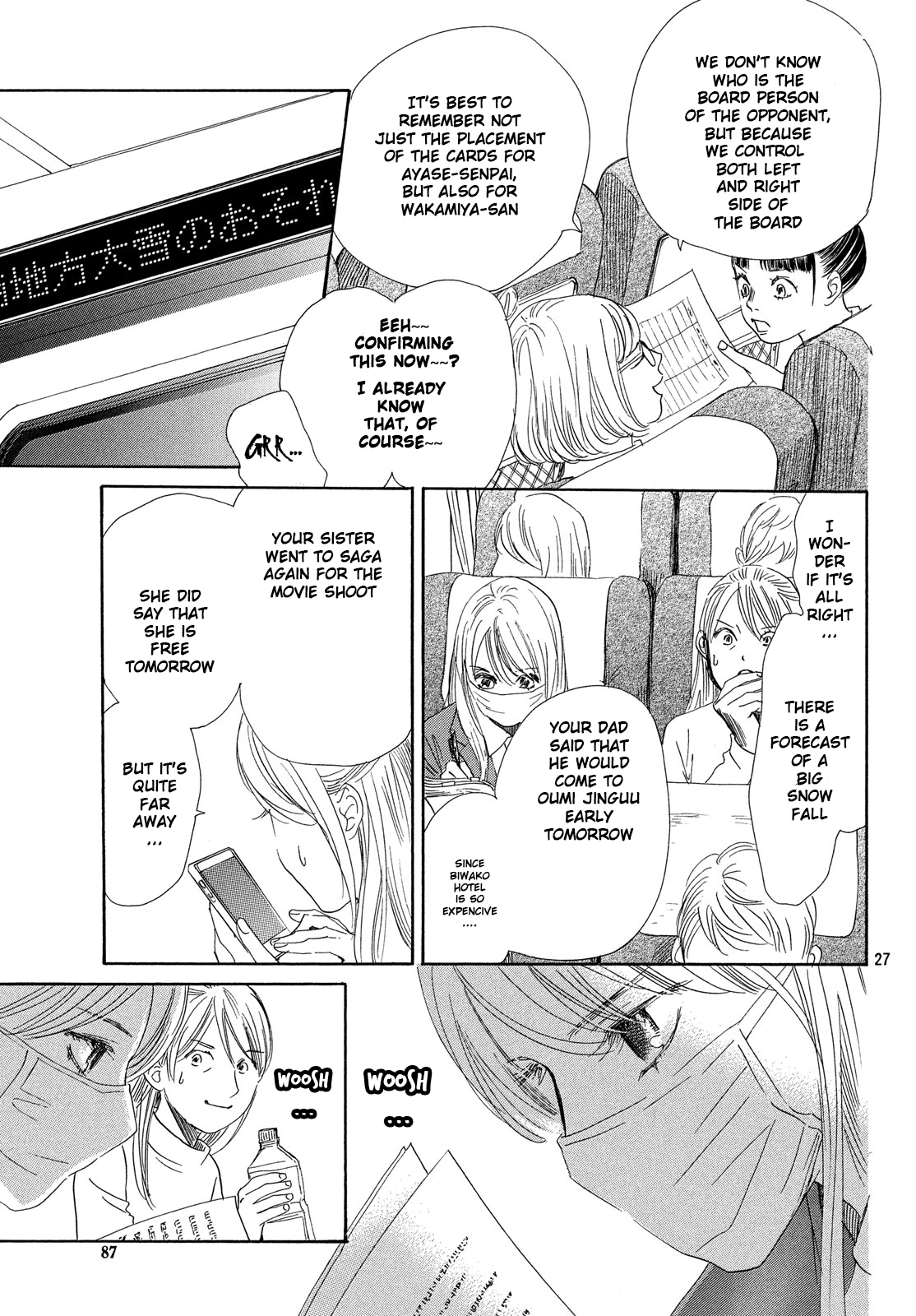 Chihayafuru Chapter 214 page 28 - Chapter 214