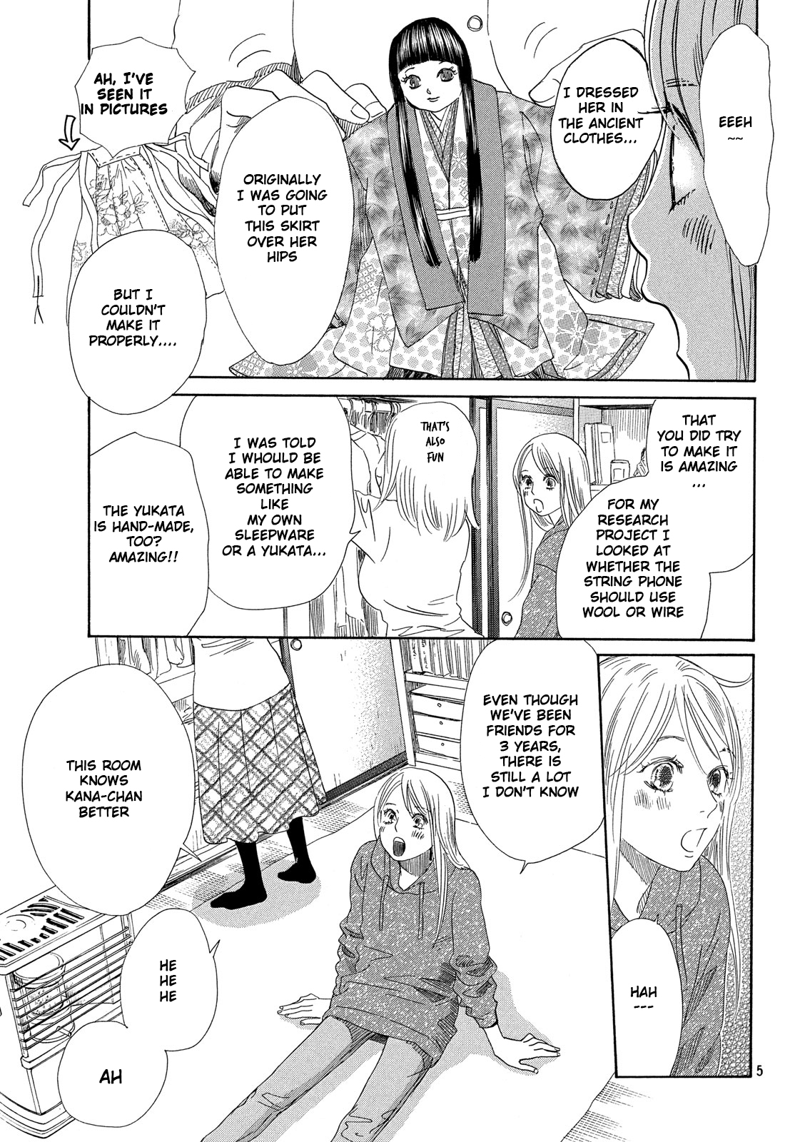 Chihayafuru Chapter 214 page 6 - Chapter 214