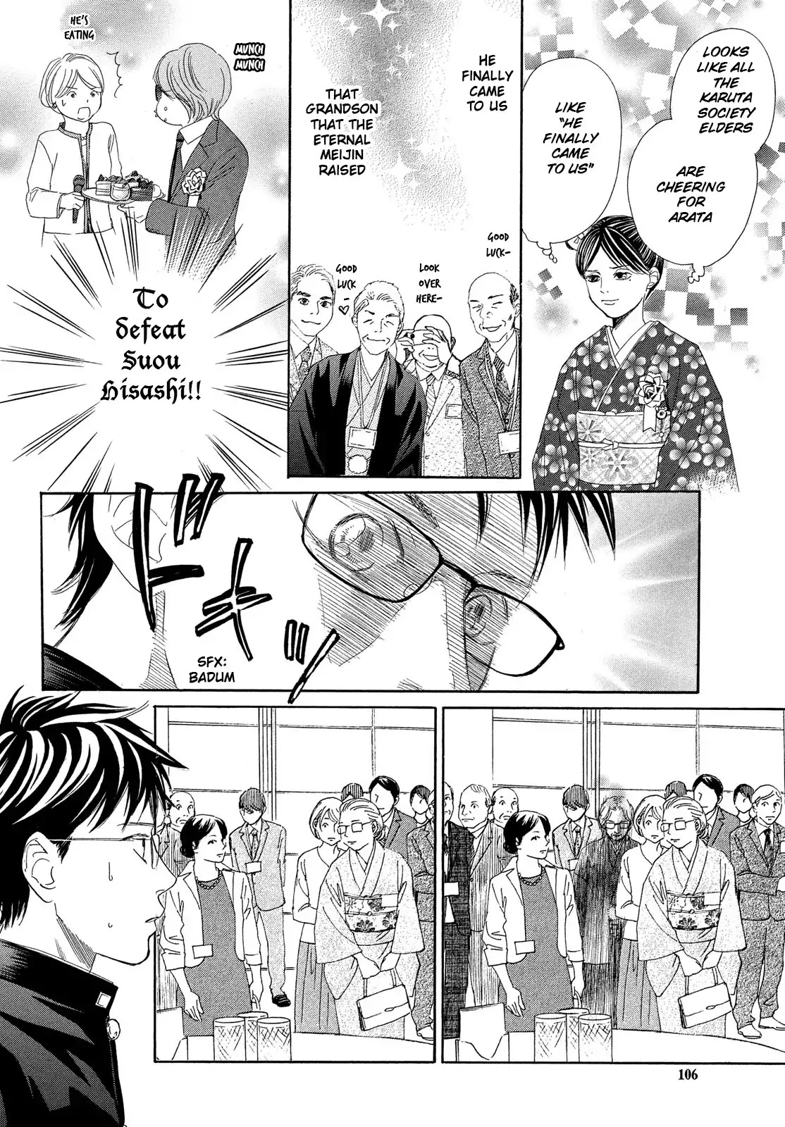 Chihayafuru Chapter 215 page 13 - Chapter 215