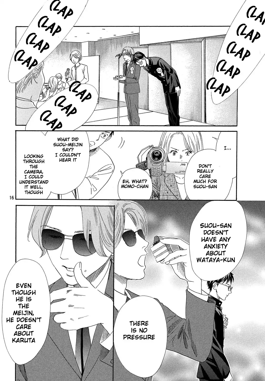Chihayafuru Chapter 215 page 15 - Chapter 215