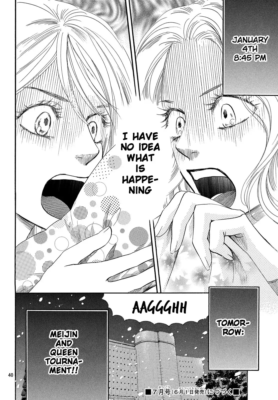 Chihayafuru Chapter 215 page 39 - Chapter 215