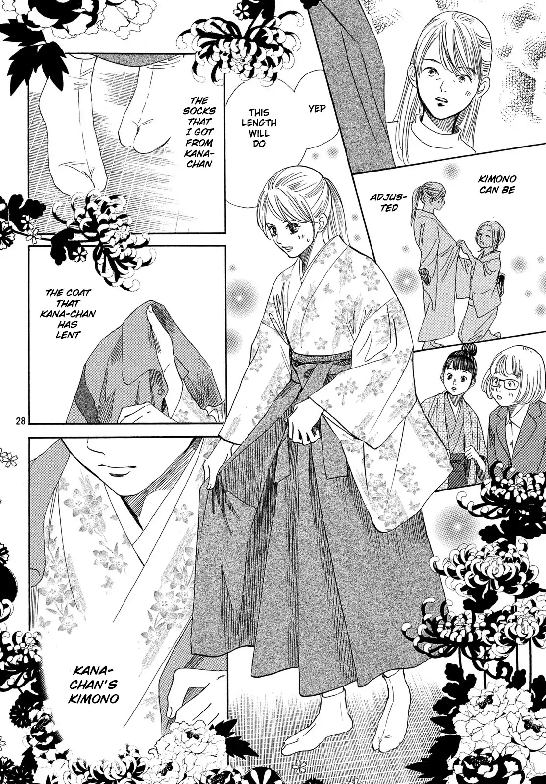 Chihayafuru Chapter 216 page 28 - Chapter 216