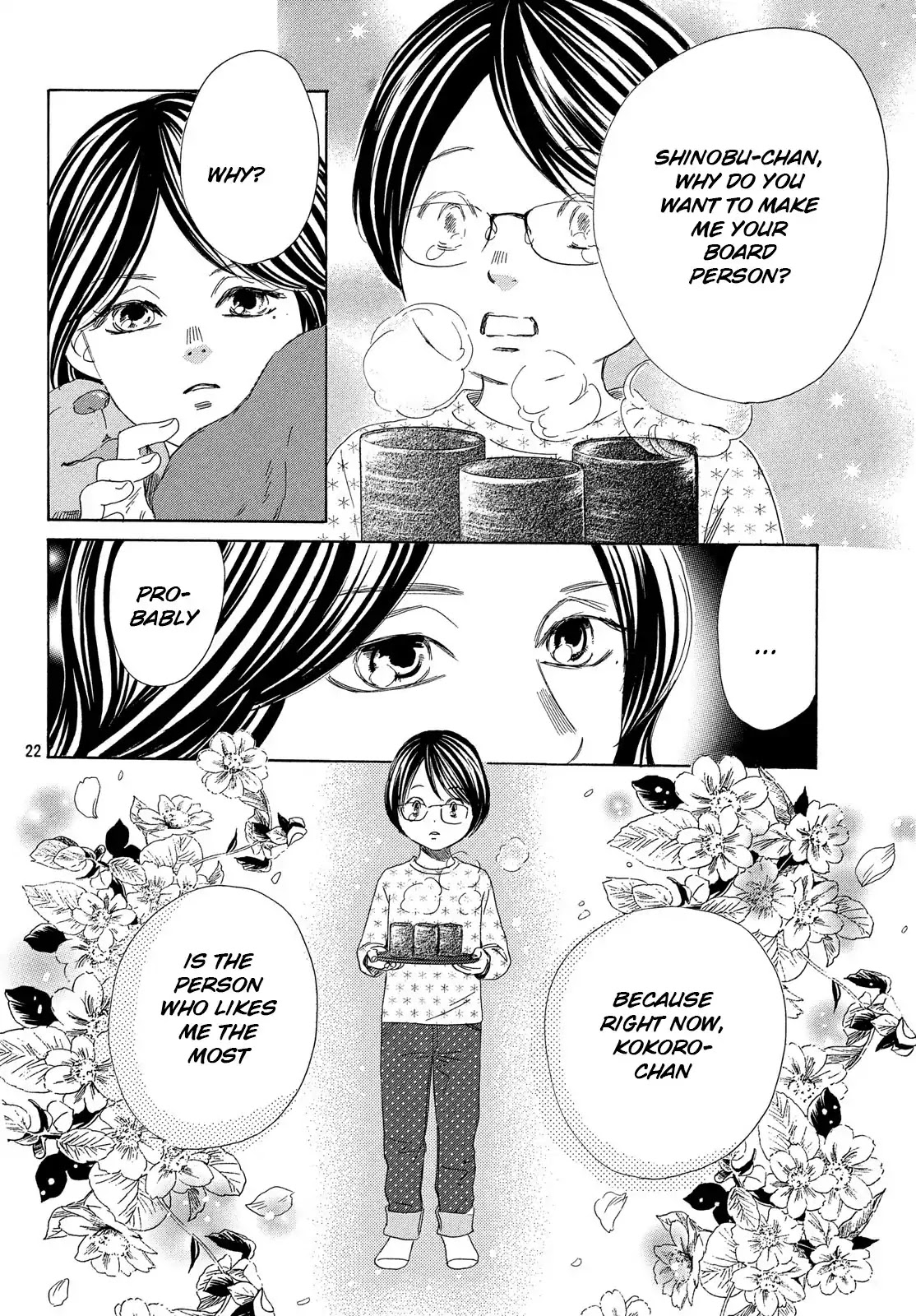 Chihayafuru Chapter 218 page 21 - Chapter 218