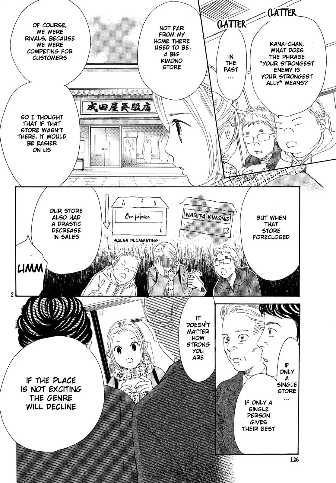 Chihayafuru Chapter 218 page 3 - Chapter 218