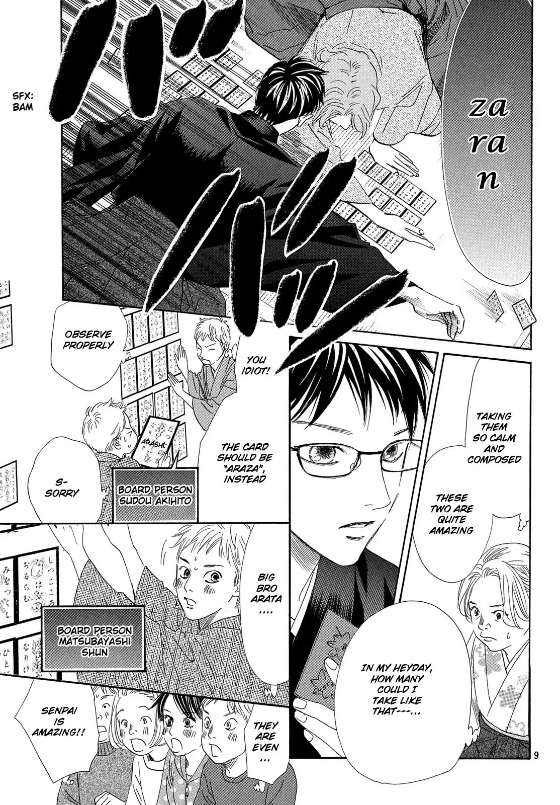 Chihayafuru Chapter 219 page 10 - Chapter 219