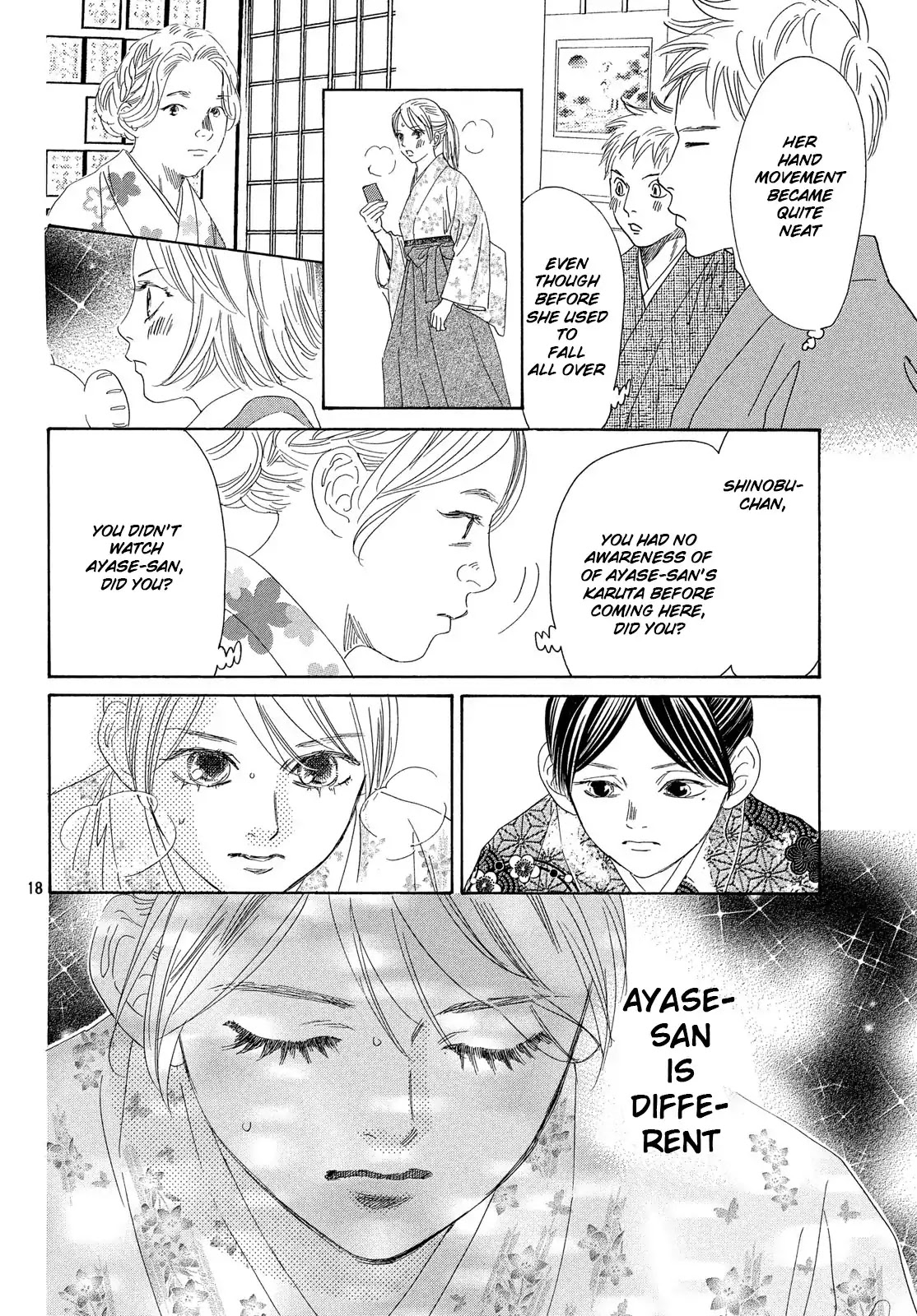 Chihayafuru Chapter 219 page 19 - Chapter 219