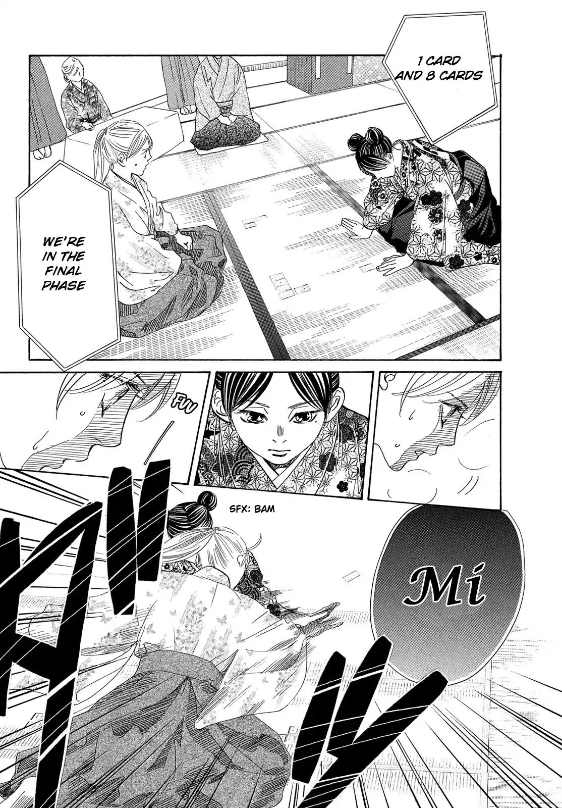 Chihayafuru Chapter 219 page 36 - Chapter 219