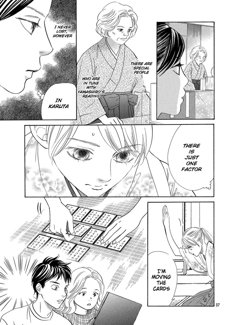 Chihayafuru Chapter 221 page 38 - Chapter 221