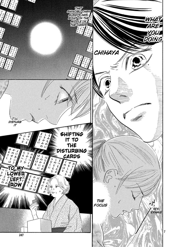 Chihayafuru Chapter 222 page 8 - Chapter 222