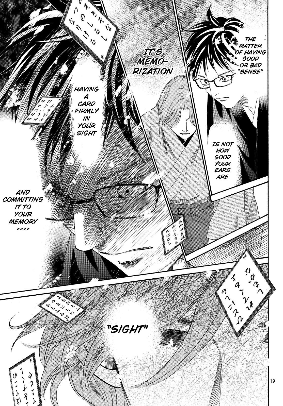 Chihayafuru Chapter 223 page 19 - Chapter 223: Verse 223