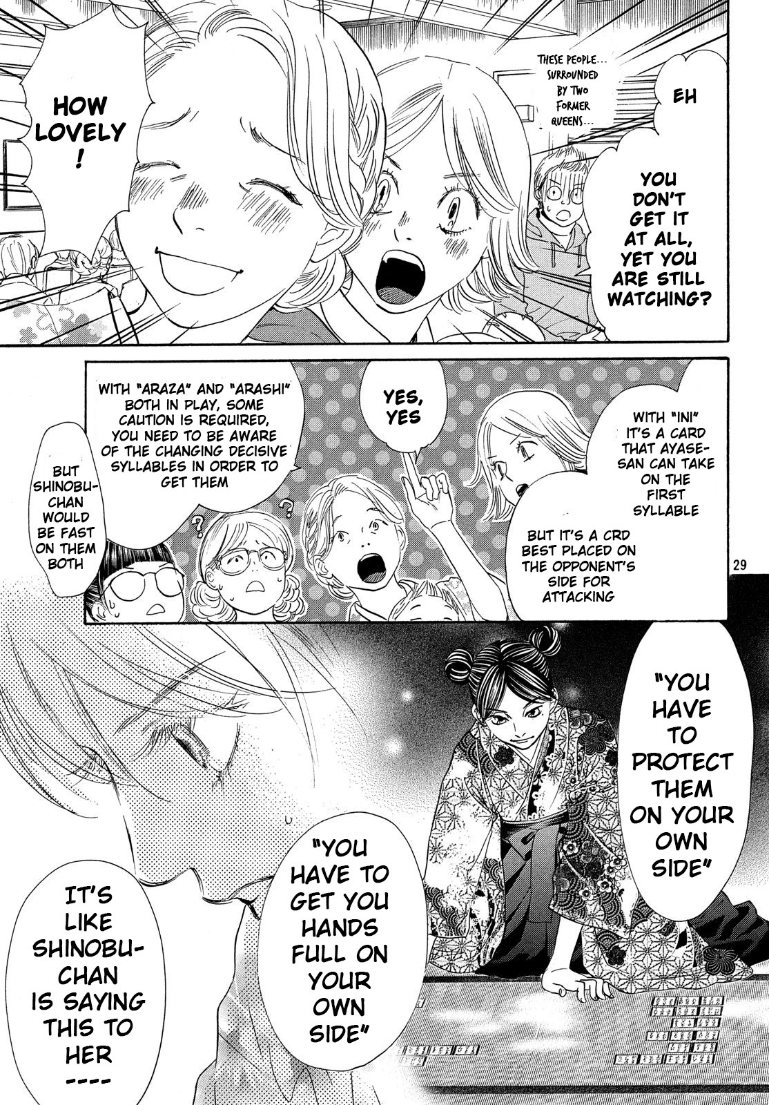 Chihayafuru Chapter 223 page 29 - Chapter 223: Verse 223