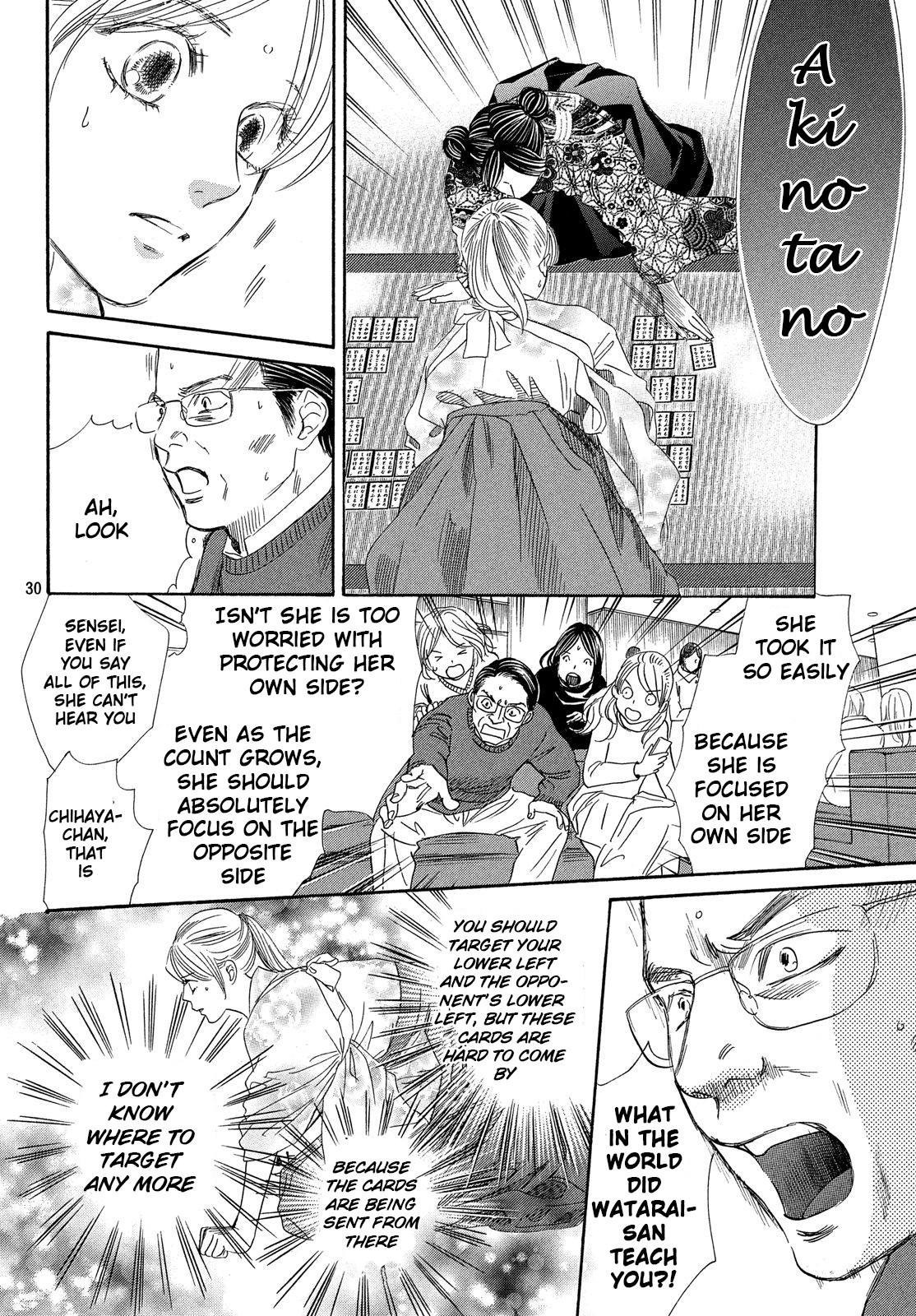 Chihayafuru Chapter 223 page 30 - Chapter 223: Verse 223