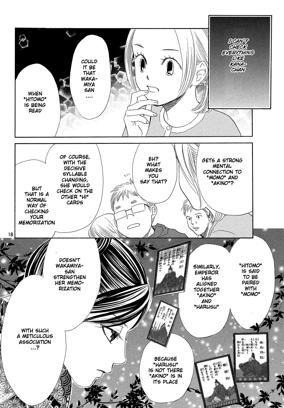 Chihayafuru Chapter 224 page 18 - Chapter 224