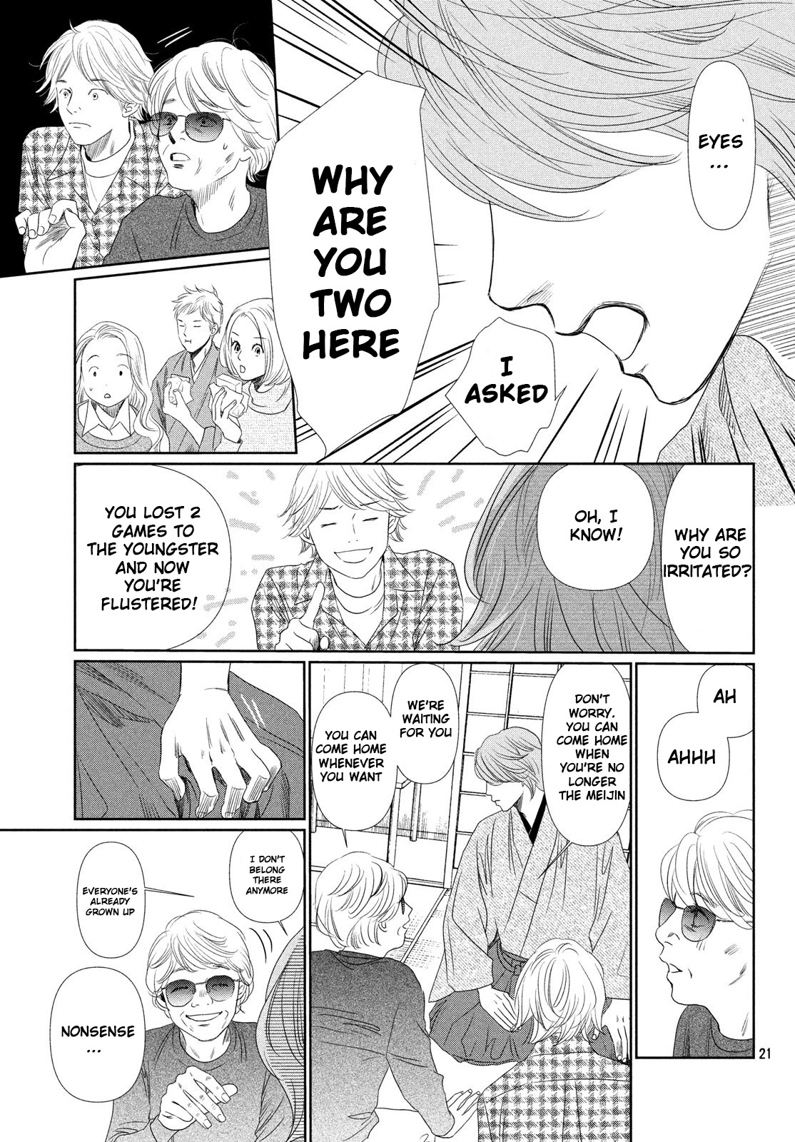 Chihayafuru Chapter 226 page 21 - Chapter 226