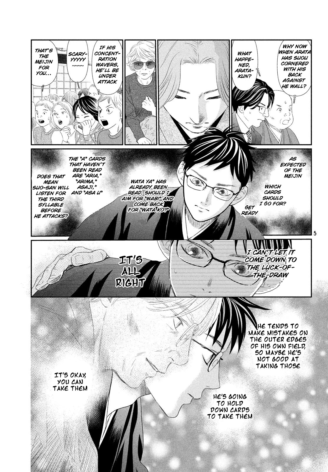 Chihayafuru Chapter 226 page 5 - Chapter 226