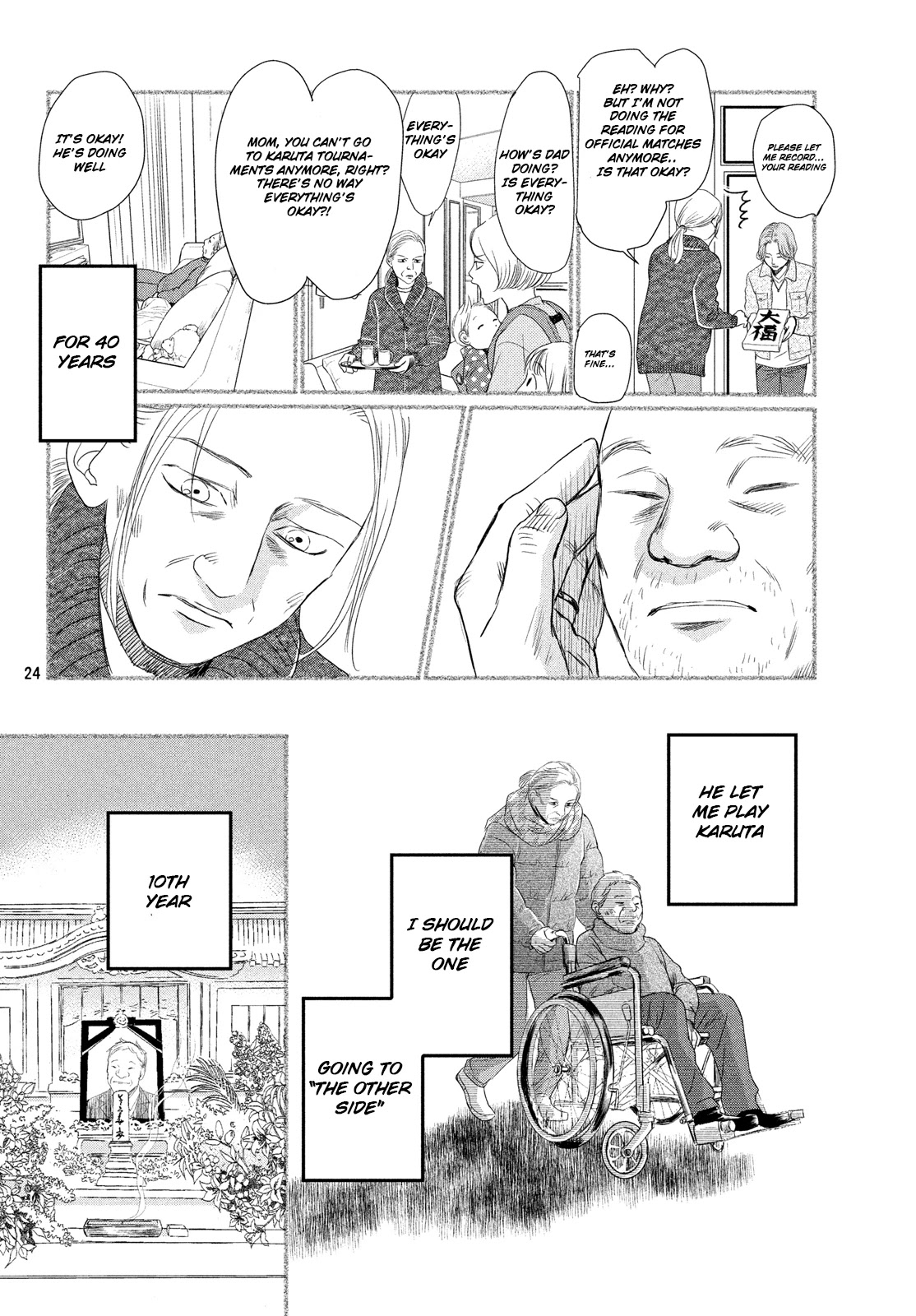 Chihayafuru Chapter 227 page 23 - Chapter 227