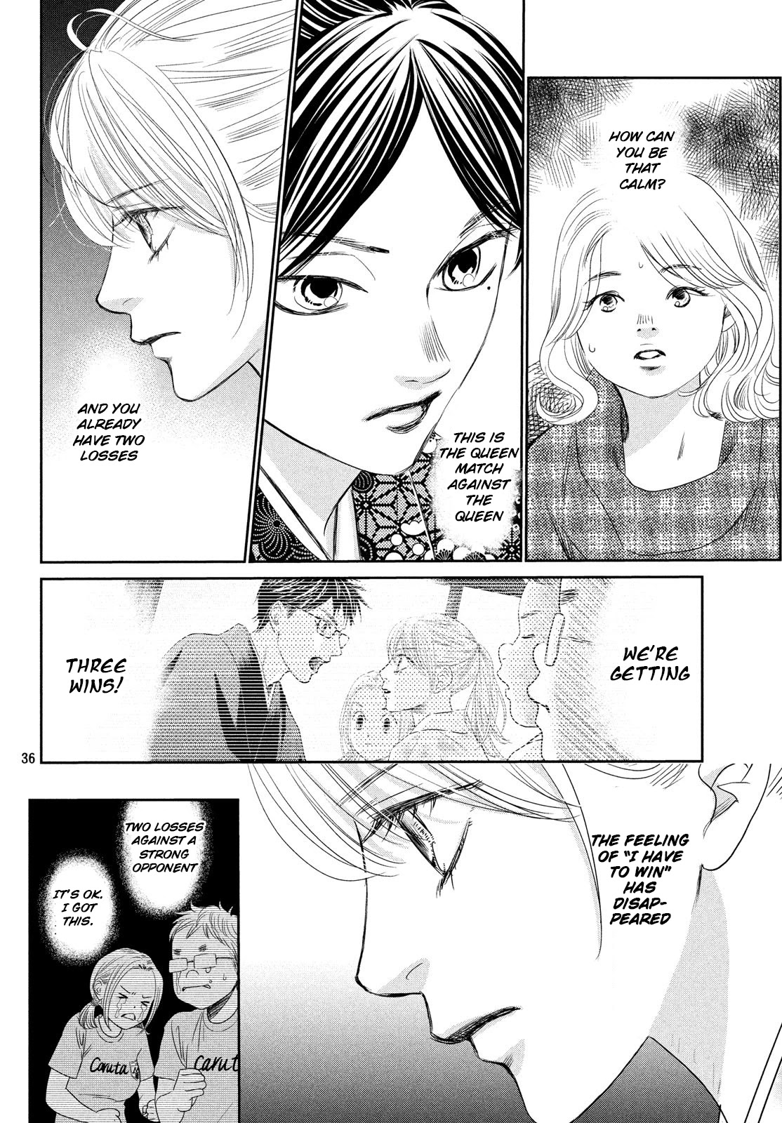 Chihayafuru Chapter 227 page 34 - Chapter 227